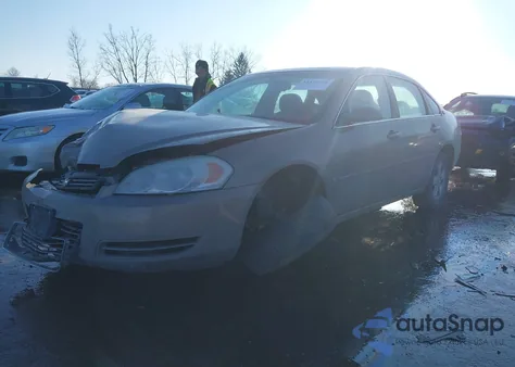 2007 Chevrolet Impala Lt from USA, damaged, VIN 2G1WT58N779103259